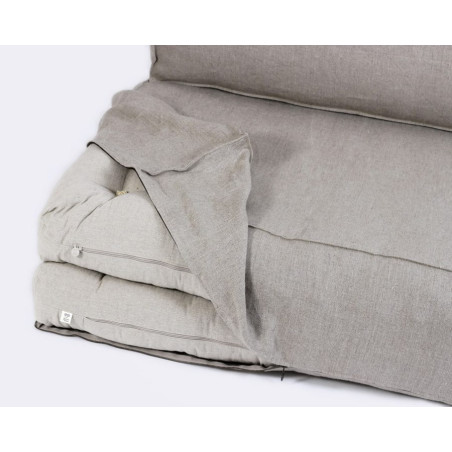Вълнен диван със свалящ се калъф